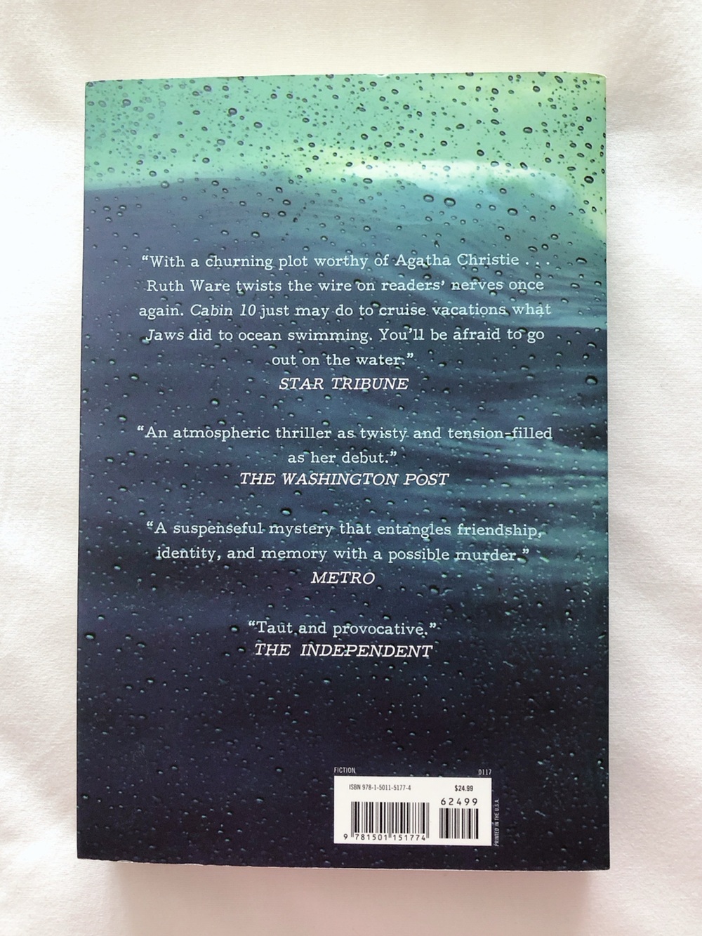 The Woman in Cabin 10 by Ruth Ware book novel paperback mystery thriller - Picture 2 of 8